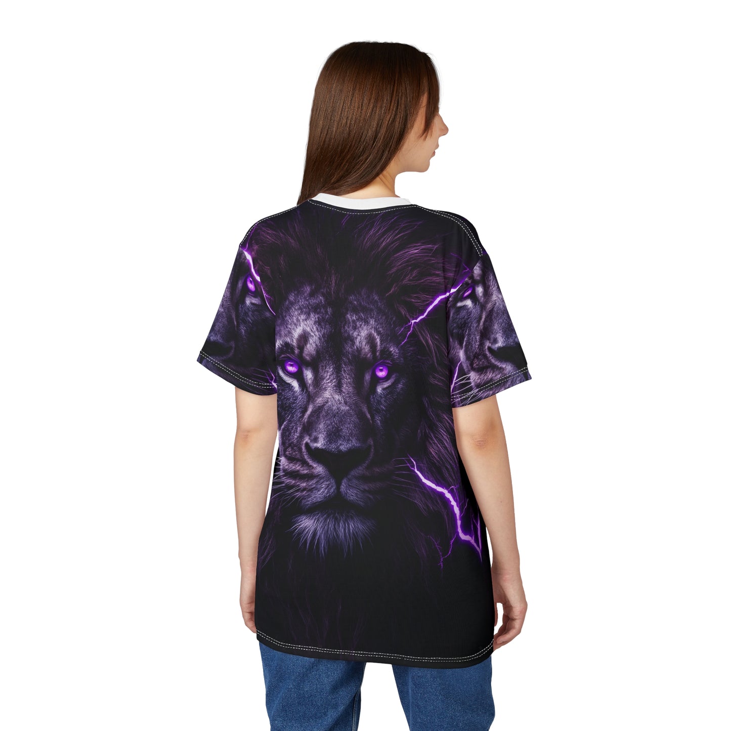 ⚡ Thunder Soul Lion – Electric Power T-Shirt