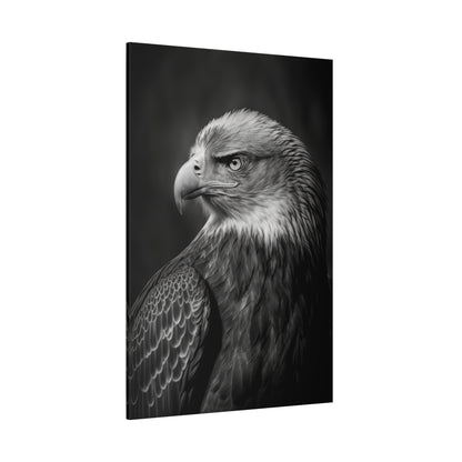 Fierce Hawk Canvas Wall Art – Stunning Wildlife Photography for Bold Spaces