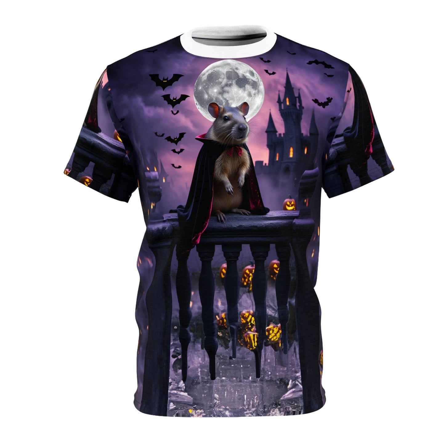 Spooky Capybara Halloween T-Shirt 🎃🦇