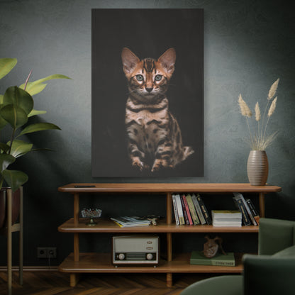 Adorable Kitten Canvas Wall Art