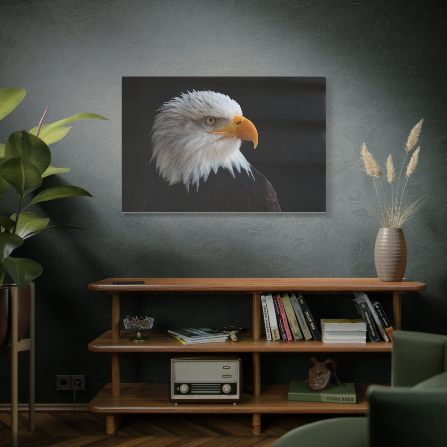 Regal Eagle Canvas Wall Art