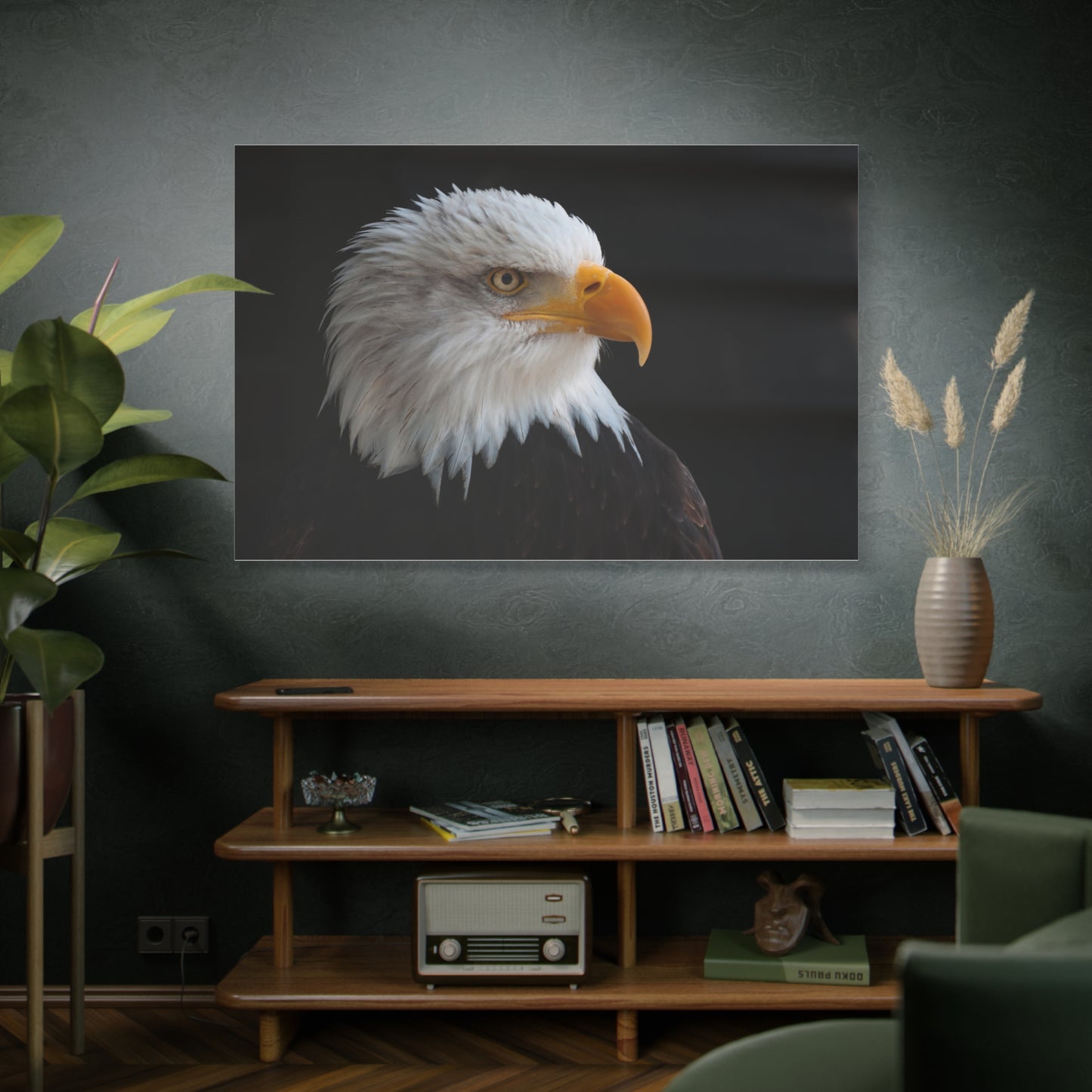 Regal Eagle Canvas Wall Art