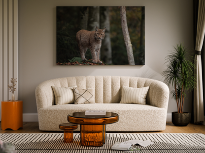 Majestic Lynx Canvas Wall Art