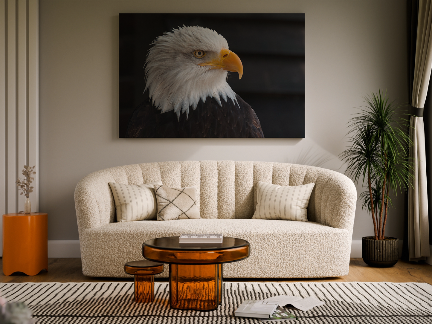 Regal Eagle Canvas Wall Art