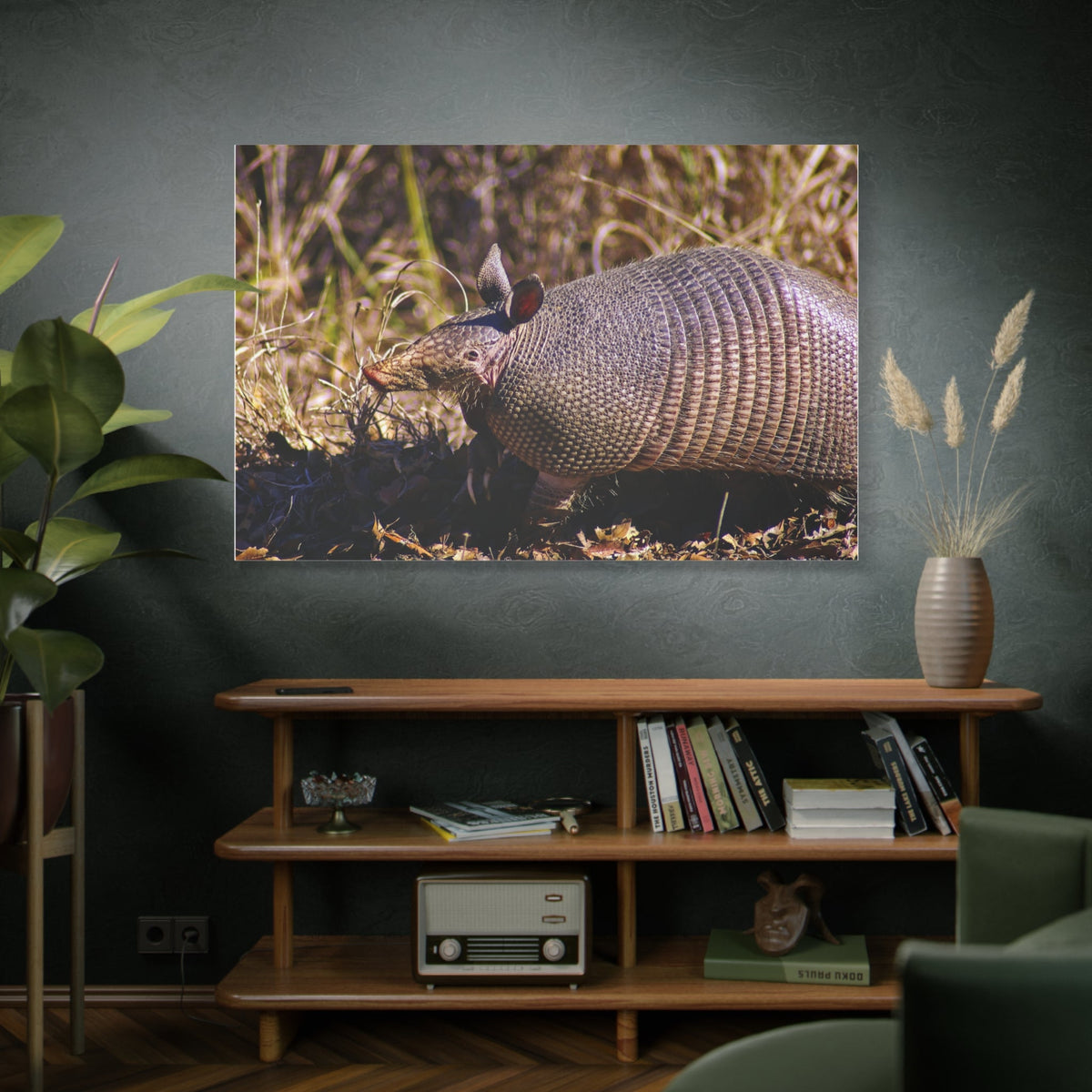 Adorable Armadillo Canvas Wall Art - ART OF ROYALS