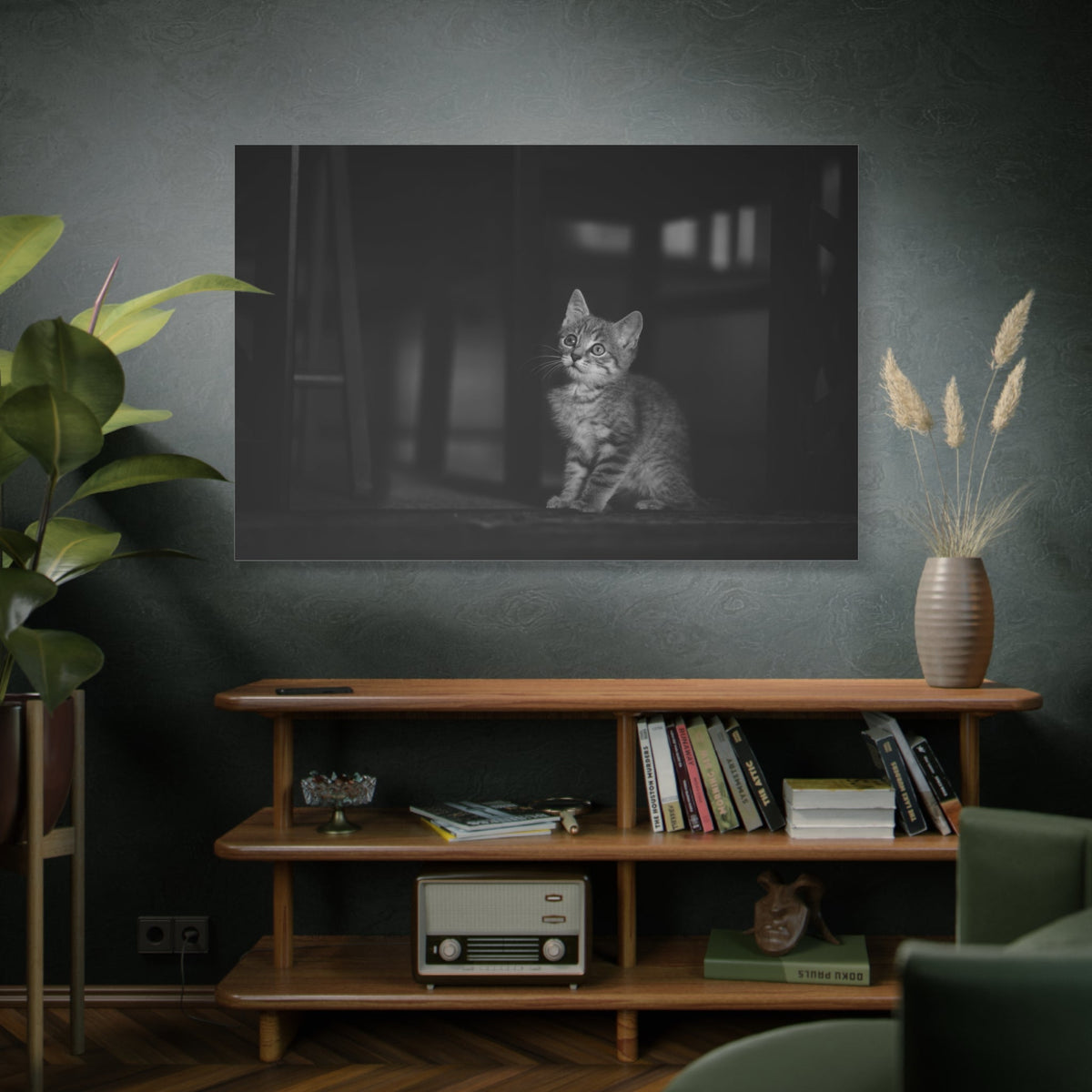 Adorable Kitten Canvas Wall Art – Cozy Charm and Whiskered Elegance - ART OF ROYALS