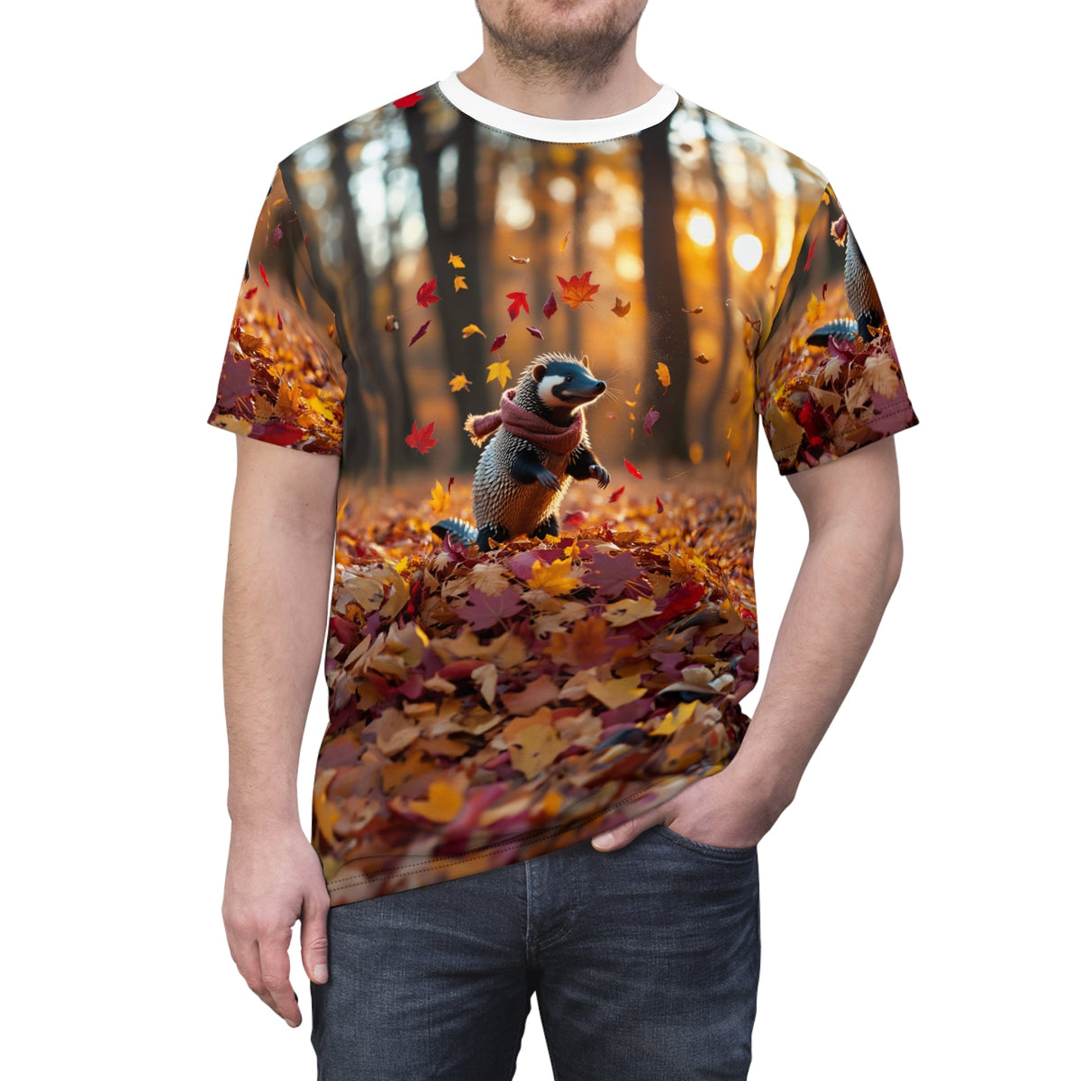 Autumn Leaves Explorer Pangolin - ART OF ROYALS