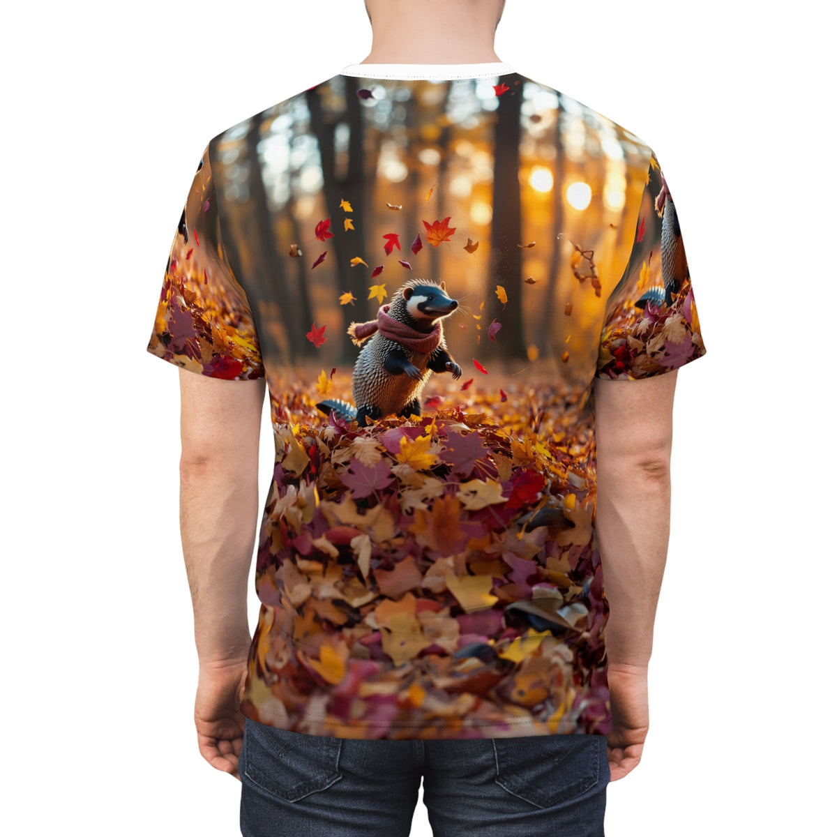 Autumn Leaves Explorer Pangolin - ART OF ROYALS
