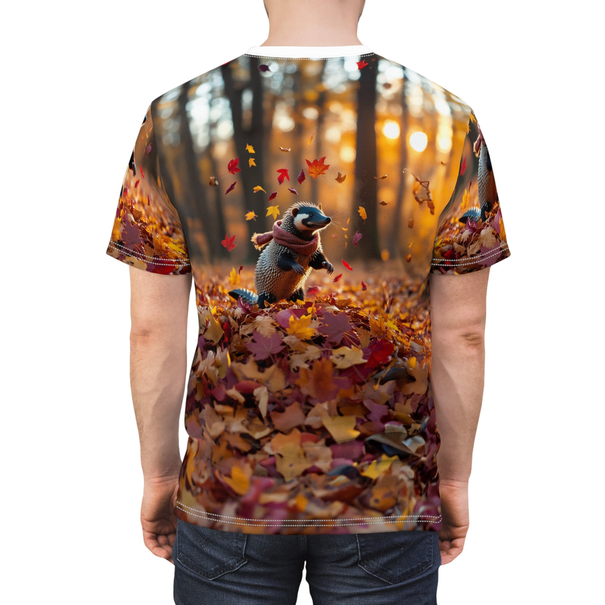 Autumn Leaves Explorer Pangolin - ART OF ROYALS