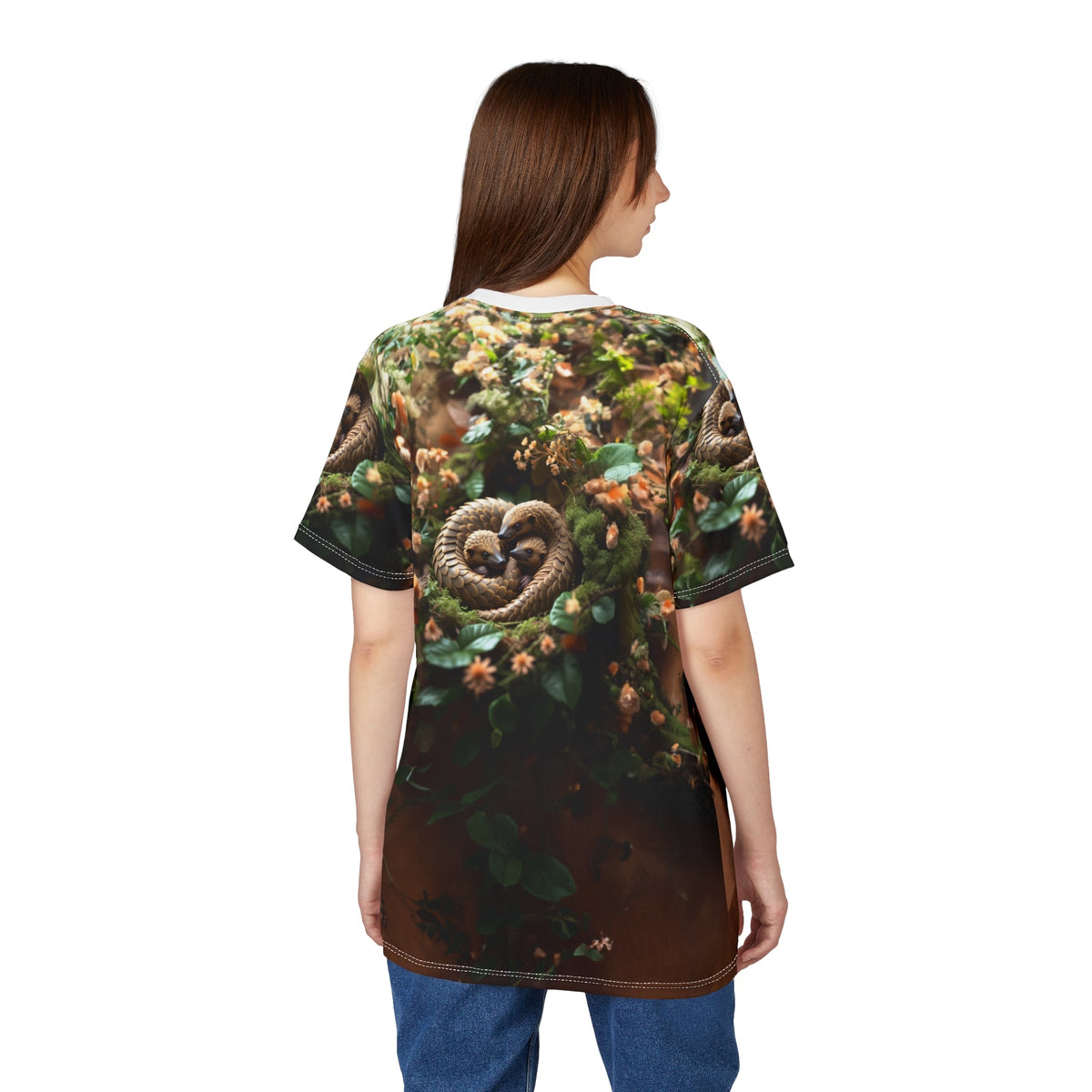 Botanical Bliss Pangolin - ART OF ROYALS