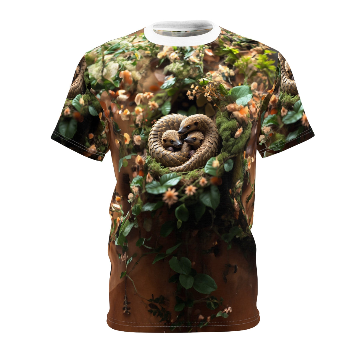 Botanical Bliss Pangolin - ART OF ROYALS