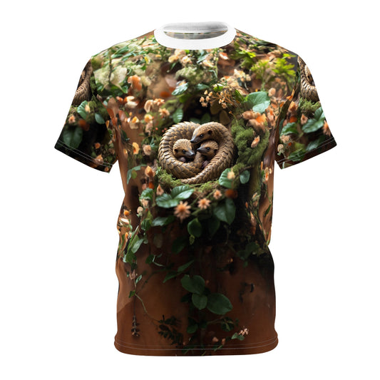 Botanical Bliss Pangolin - ART OF ROYALS
