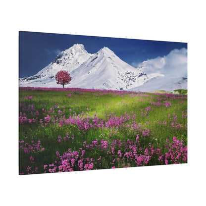 Breathtaking Alpine Meadow with Majestic Mountain Views - ART OF ROYALS