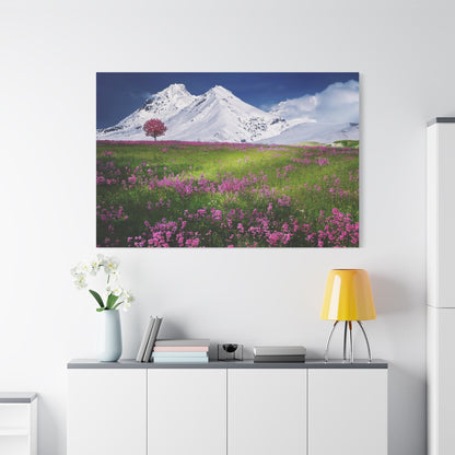 Breathtaking Alpine Meadow with Majestic Mountain Views - ART OF ROYALS