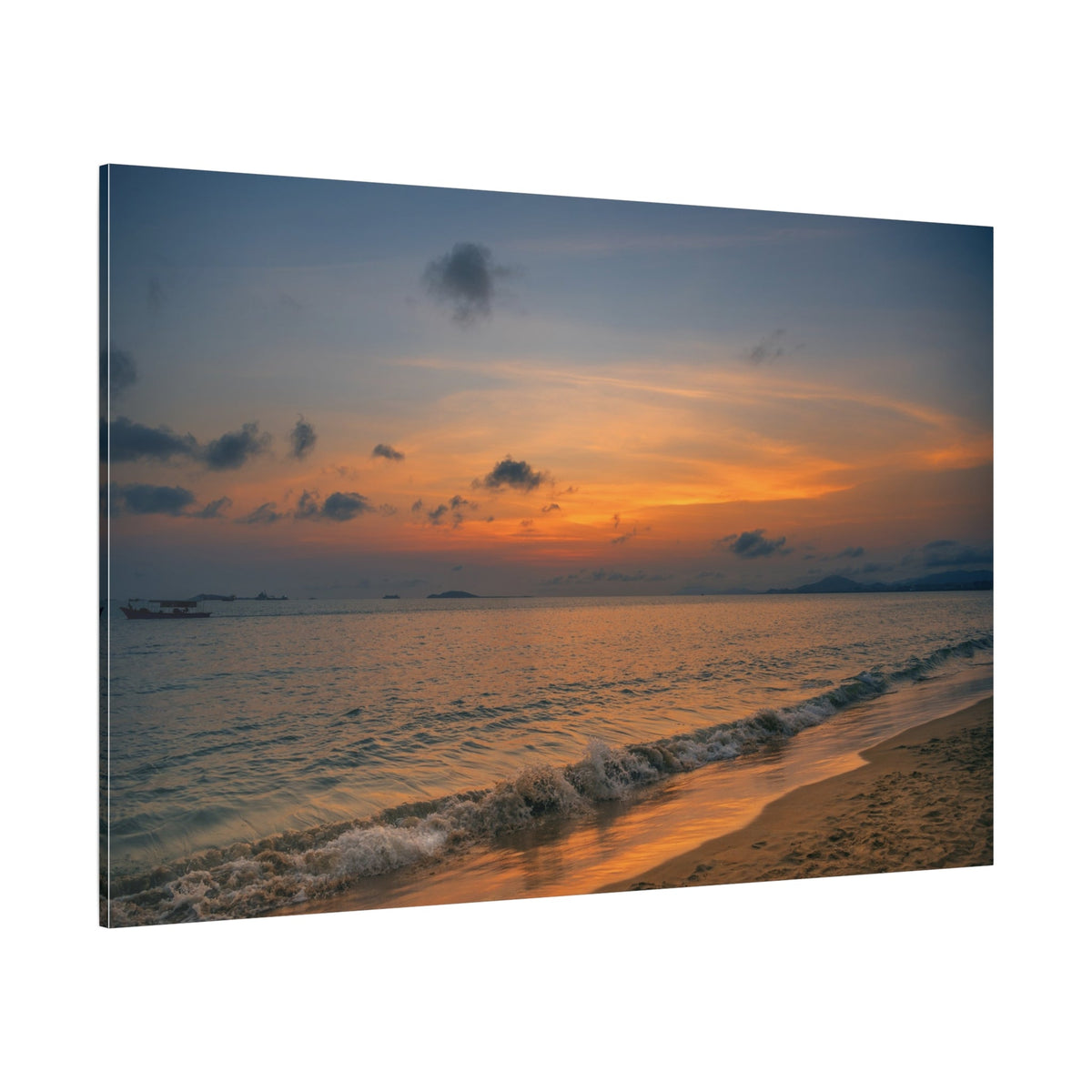 Breathtaking Ocean Sunset – Tranquil Beach Escape - ART OF ROYALS