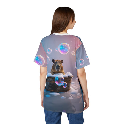 Bubble Bliss: Capybara Playing with Floating Bubbles - ART OF ROYALS
