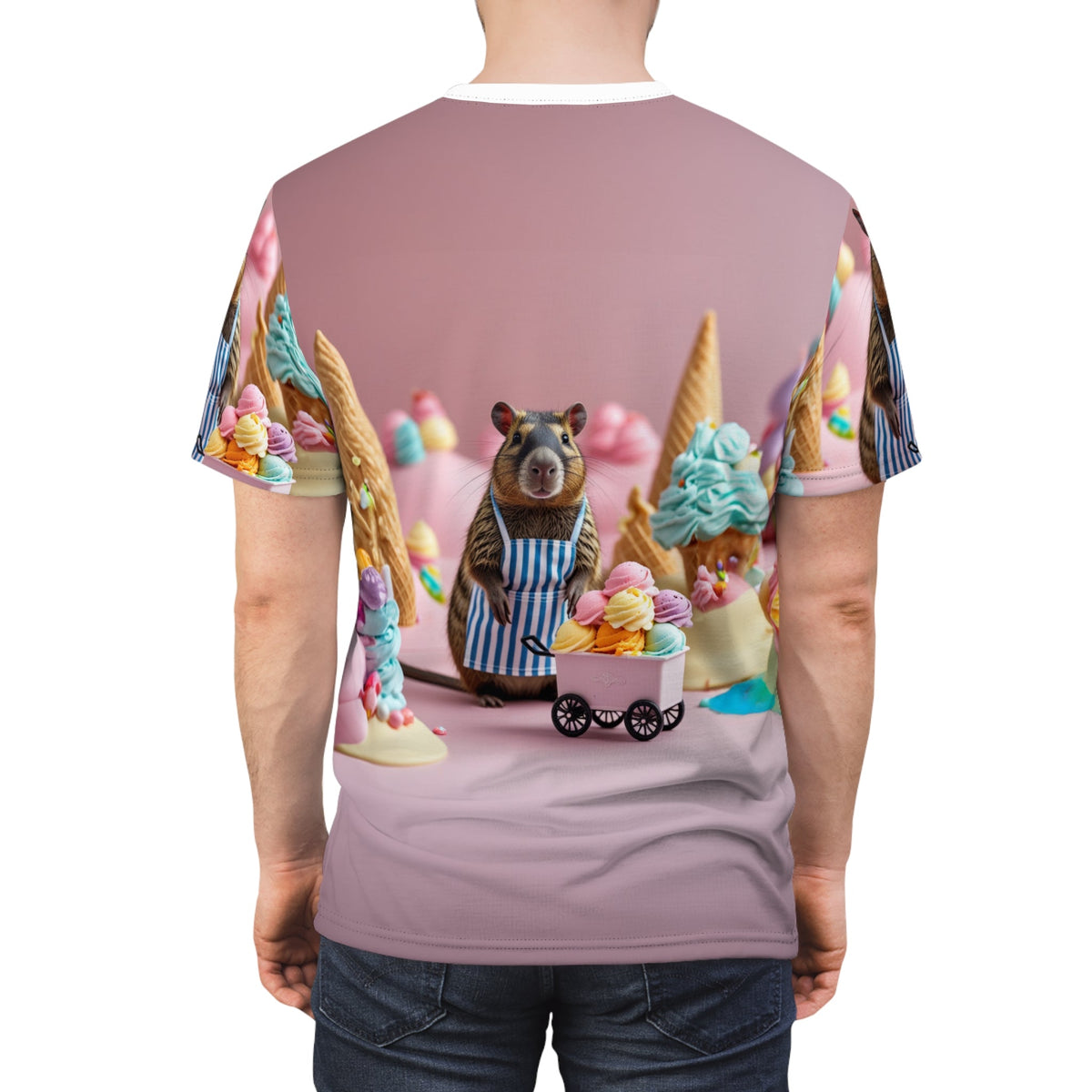 Candyland Capybara T-Shirt 🍭🍬 - ART OF ROYALS