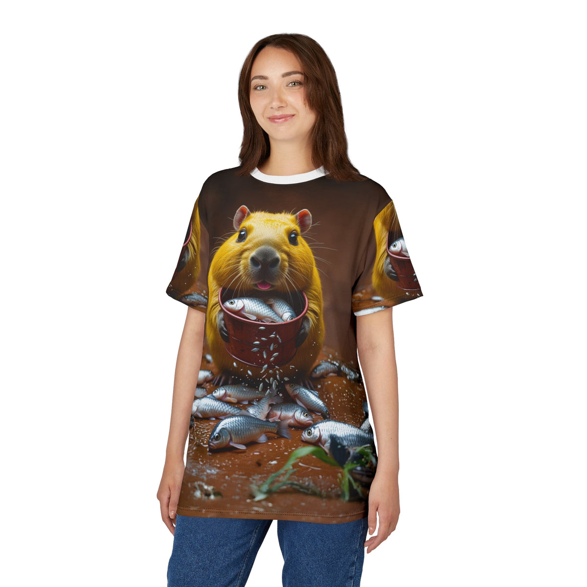 Capybara Feast – The Happy Fisher - ART OF ROYALS