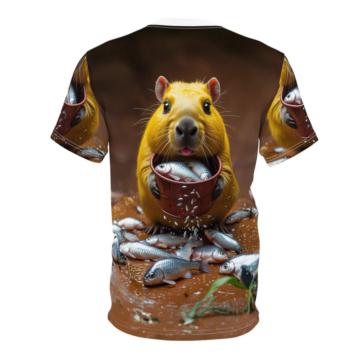 Capybara Feast – The Happy Fisher - ART OF ROYALS