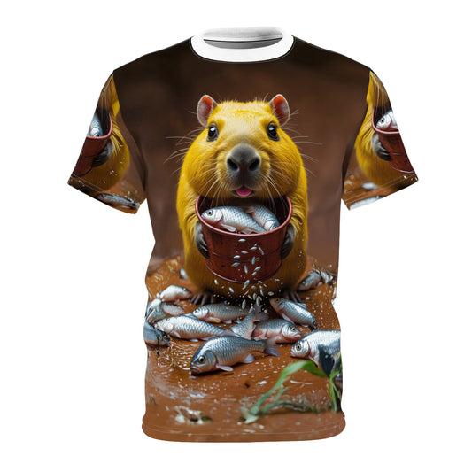 Capybara Feast – The Happy Fisher - ART OF ROYALS