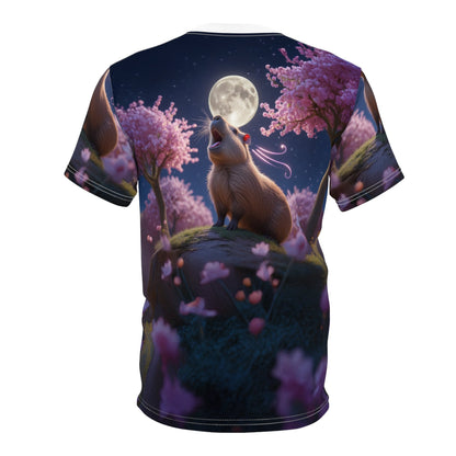 Capybara Moon Serenade – Mystical Night - ART OF ROYALS