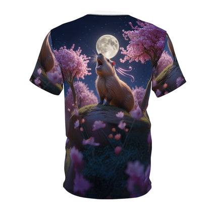 Capybara Moon Serenade – Mystical Night - ART OF ROYALS