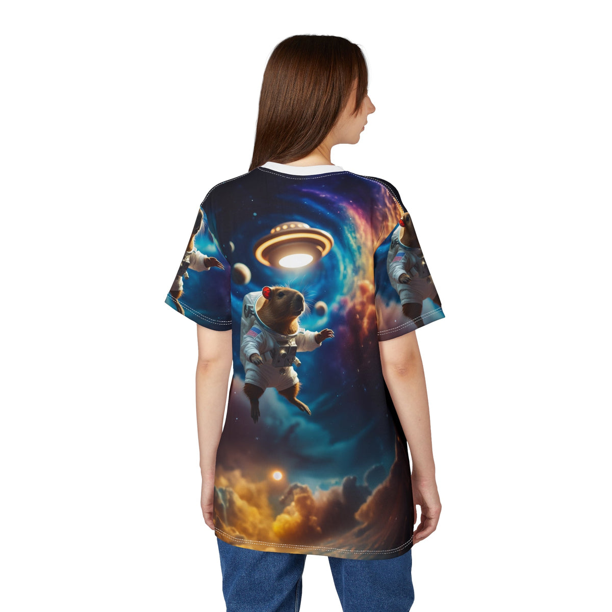 Celestial Capybara: Guardian of the Cosmos - ART OF ROYALS