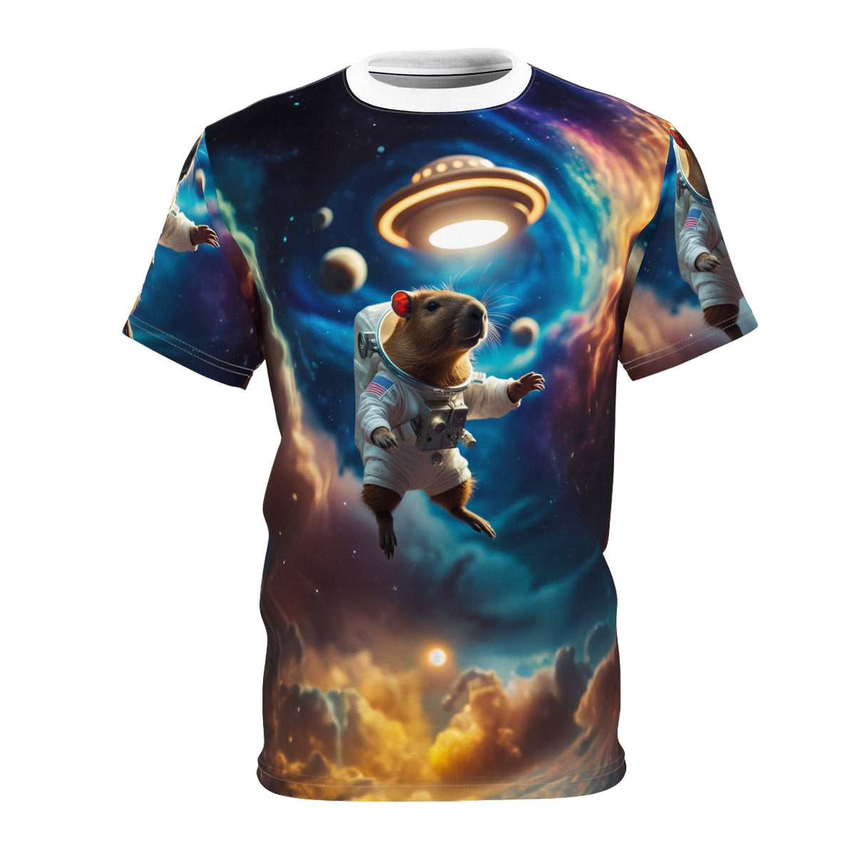 Celestial Capybara: Guardian of the Cosmos - ART OF ROYALS