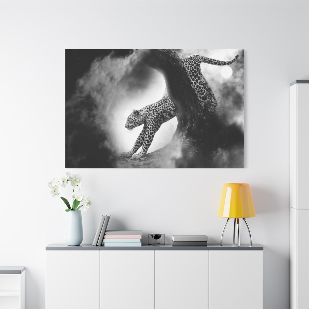 Cheetah Big Cat Canvas Wall Art – Majestic Predator Print - ART OF ROYALS