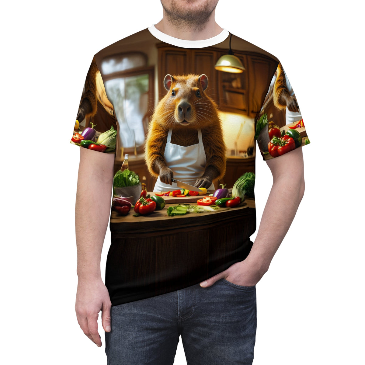 Chef Capybara – Master of the Kitchen - ART OF ROYALS