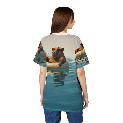 Chill Capybara Paradise – The Ultimate Relaxation Tee - ART OF ROYALS
