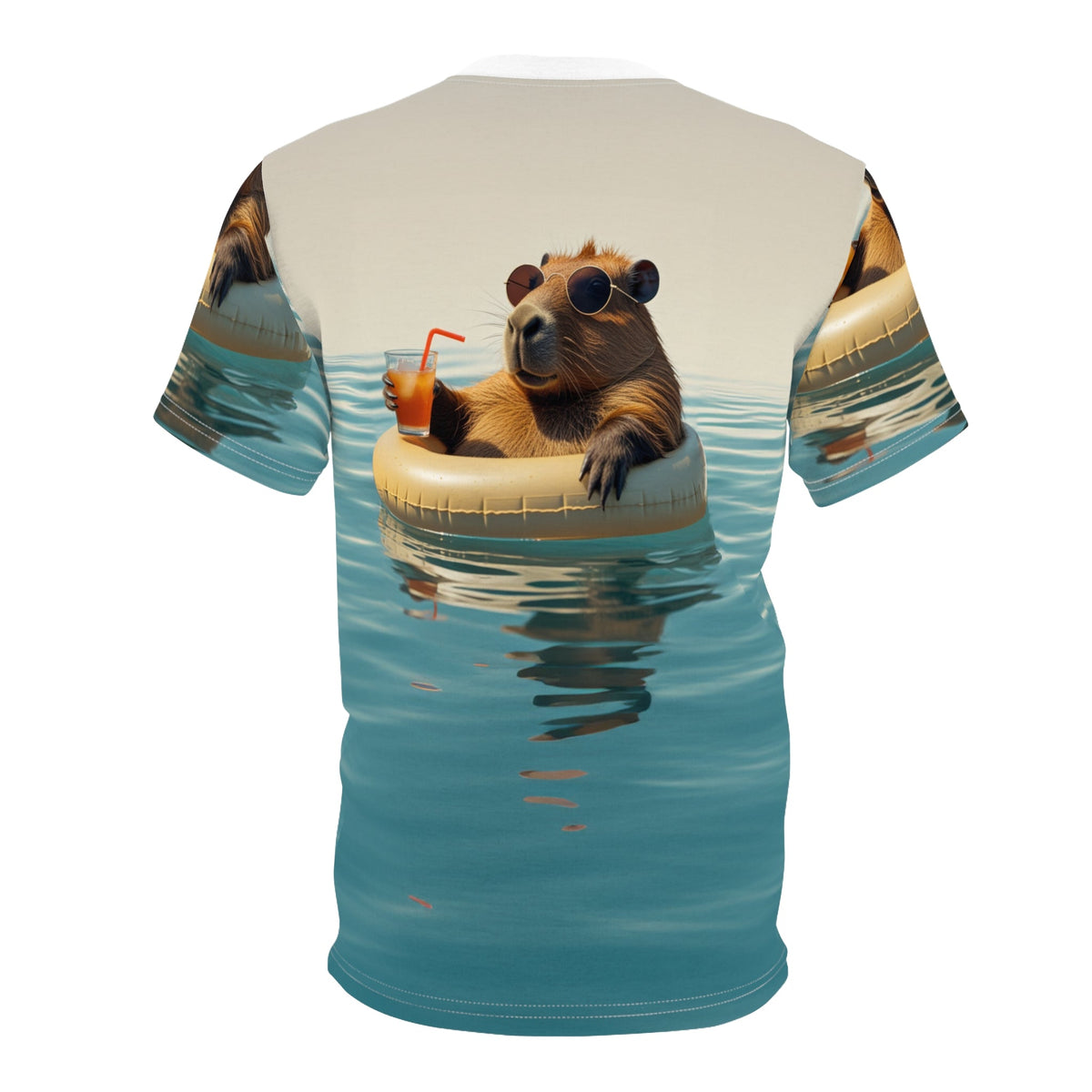 Chill Capybara Paradise – The Ultimate Relaxation Tee - ART OF ROYALS