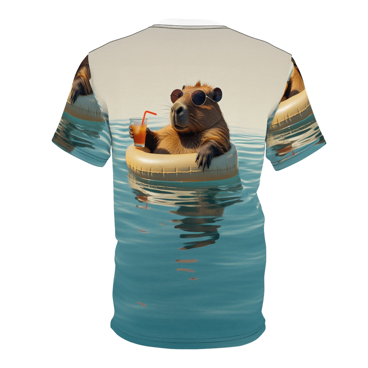 Chill Capybara Paradise – The Ultimate Relaxation Tee - ART OF ROYALS