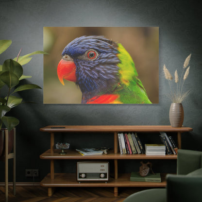 Colorful Charm Vibrant Parrot Canvas Wall Art - ART OF ROYALS