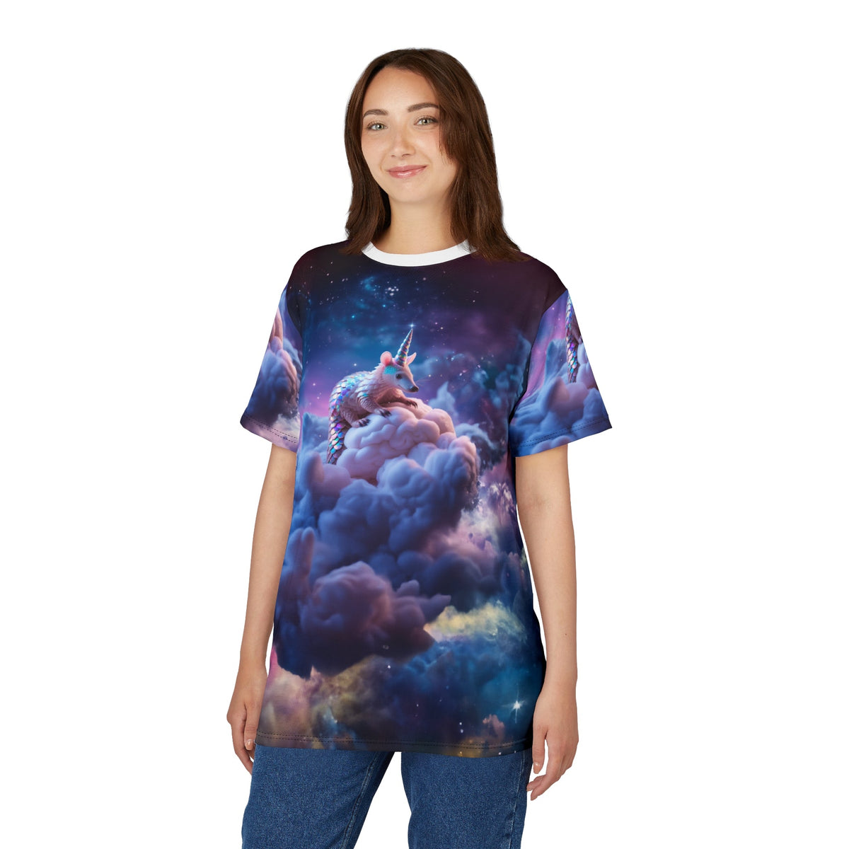 Cosmic Cloud Rider Pangolin - ART OF ROYALS