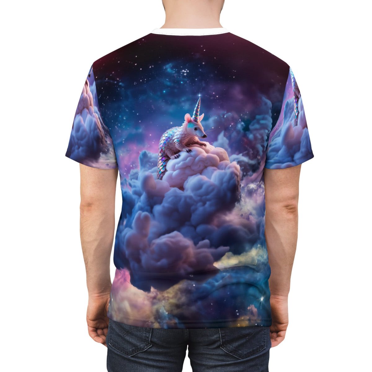 Cosmic Cloud Rider Pangolin - ART OF ROYALS