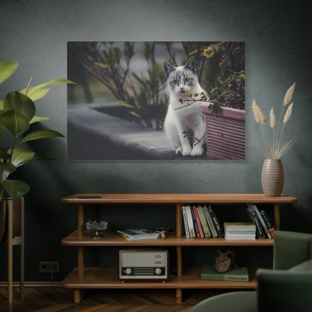 Cozy Cat Canvas Wall Art - ART OF ROYALS