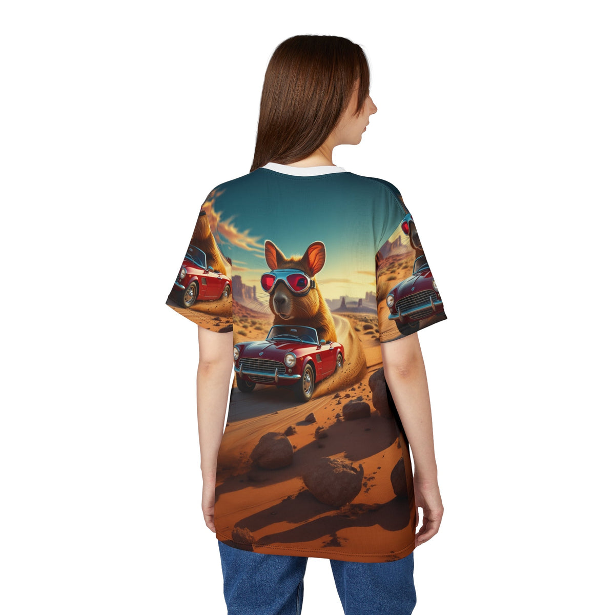 Desert Nomad: Capybara on a Roadtrip - ART OF ROYALS
