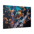 Elegant Songbird Canvas Wall Art – Luxury Floral Bird Wildlife Canvas Print