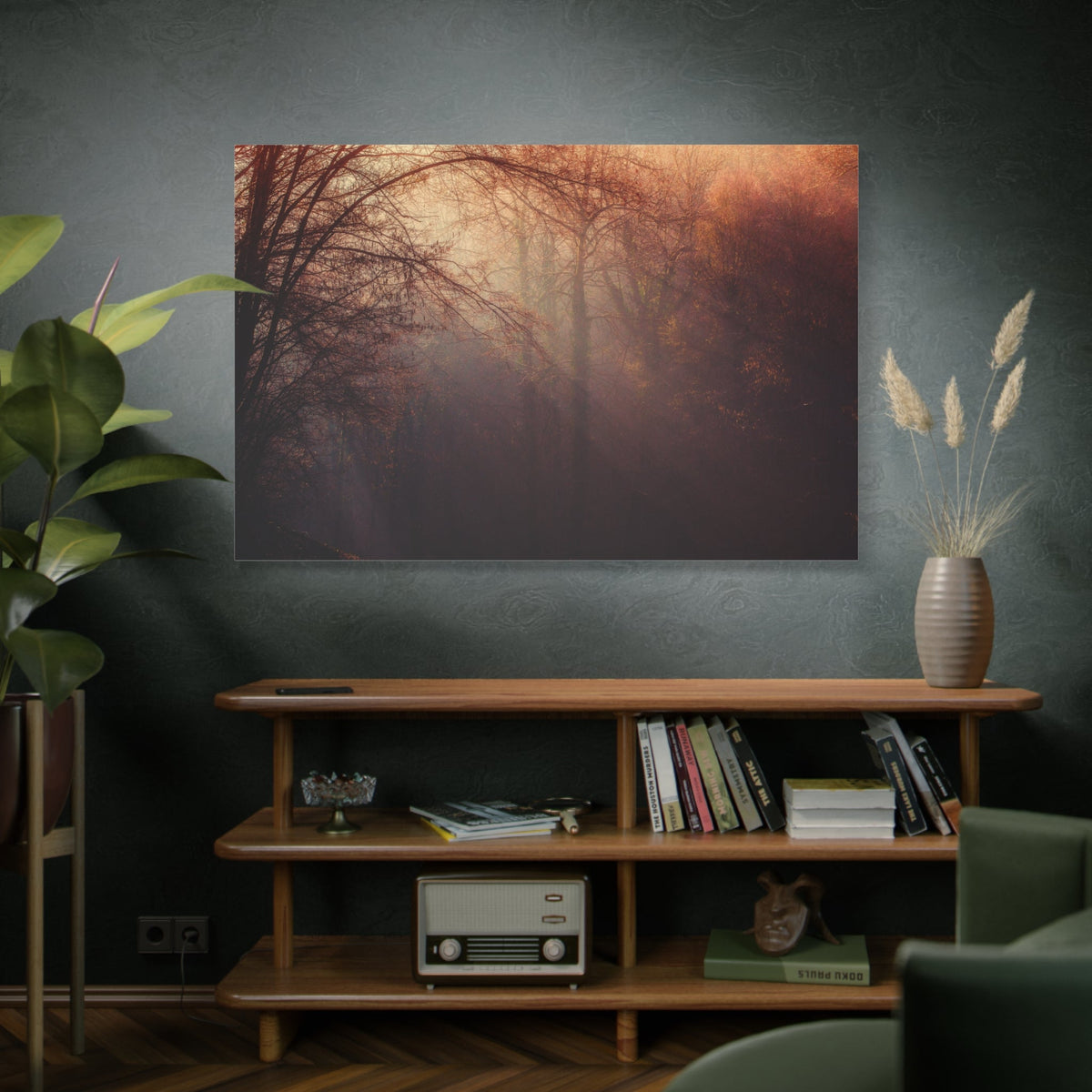 Enchanted Autumn Mist – Mystical Forest Serenity - ART OF ROYALS