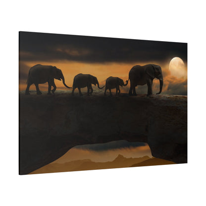 Enchanted Elephant Journey – A Surreal Wildlife Fantasy - ART OF ROYALS