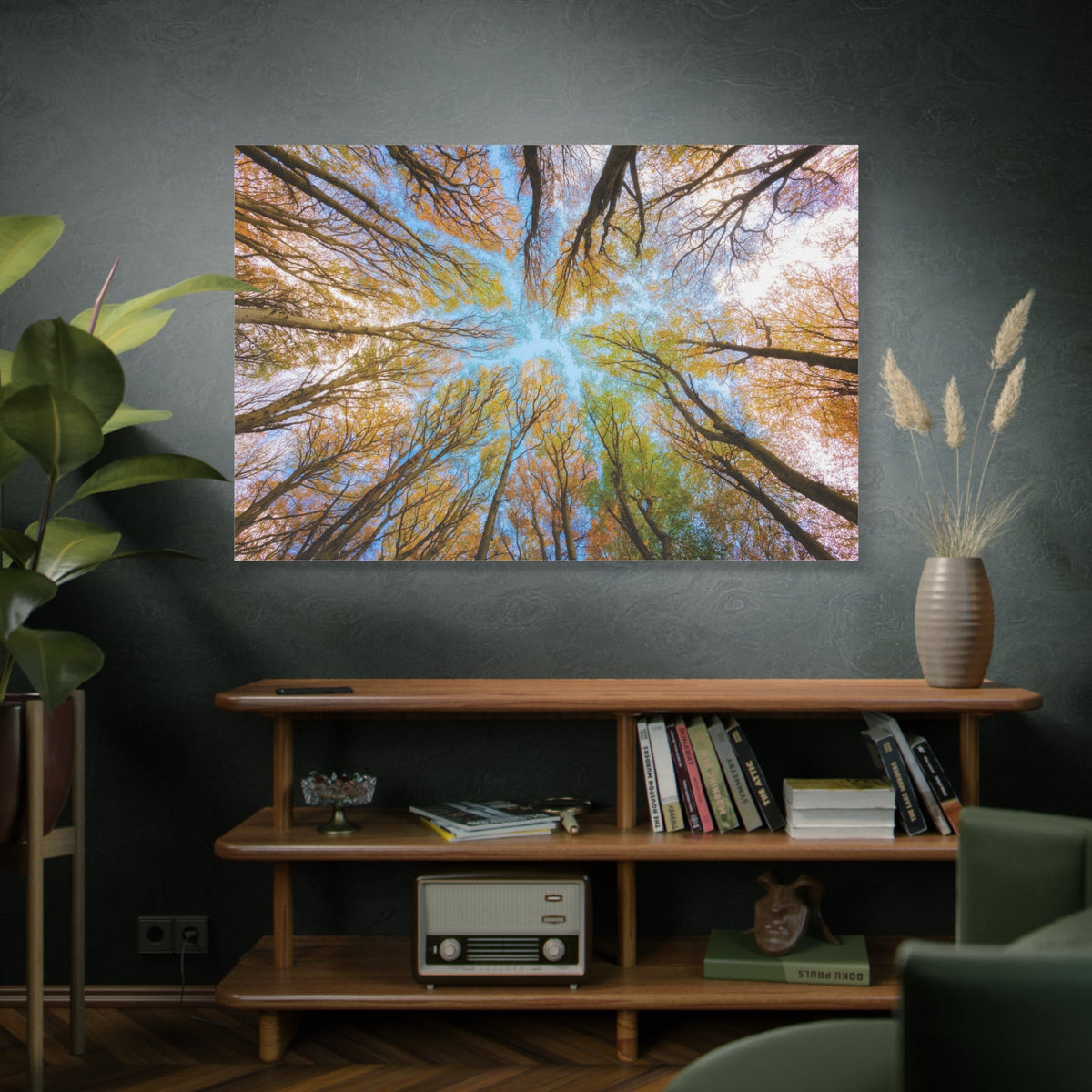 Enchanted Forest Canopy – A Lush Green Wonderland - ART OF ROYALS