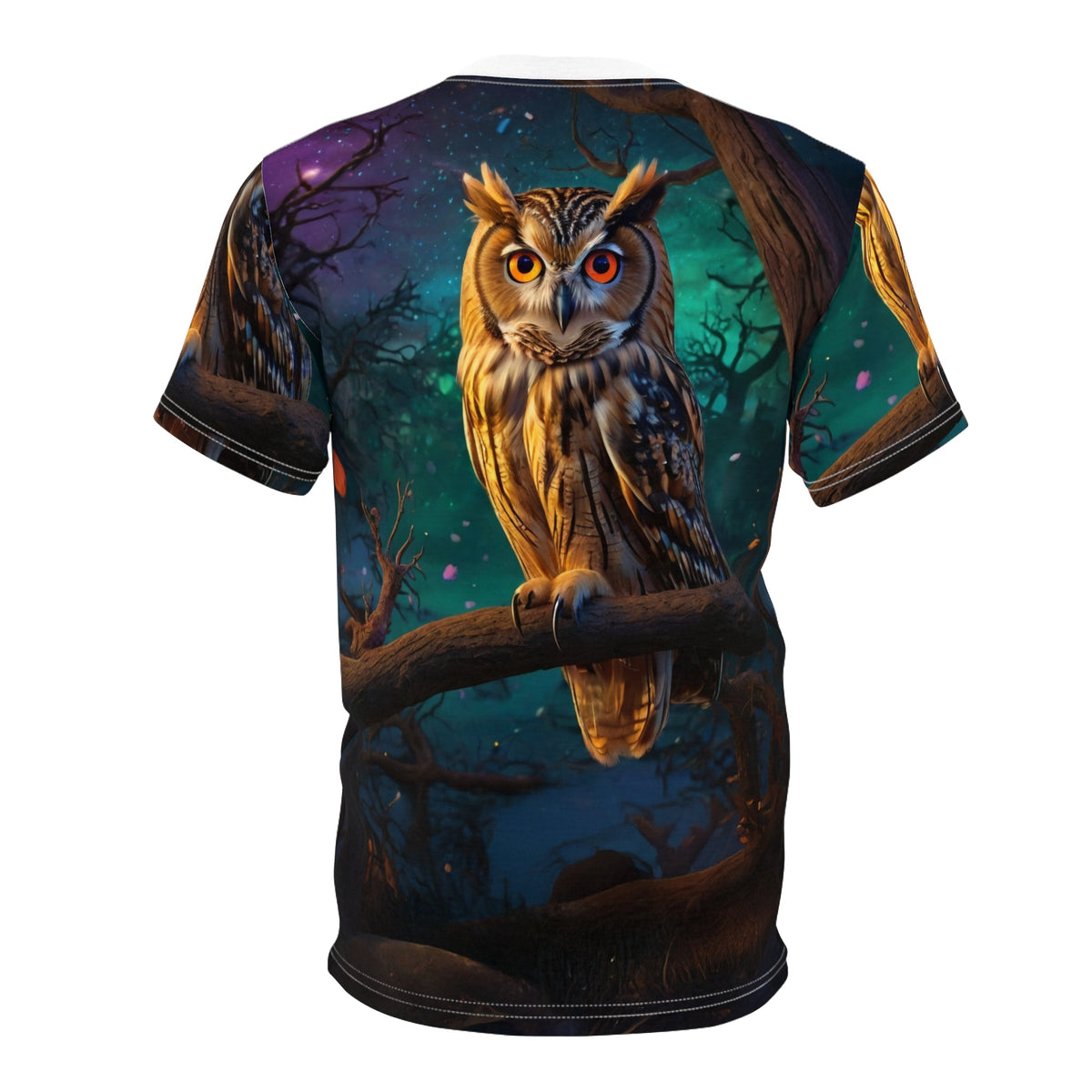Enchanted Golden Owl T-Shirt - ART OF ROYALS