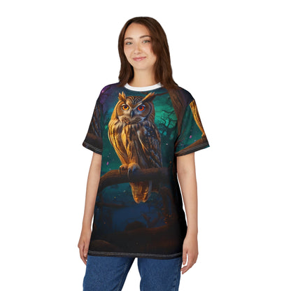 Enchanted Golden Owl T-Shirt - ART OF ROYALS