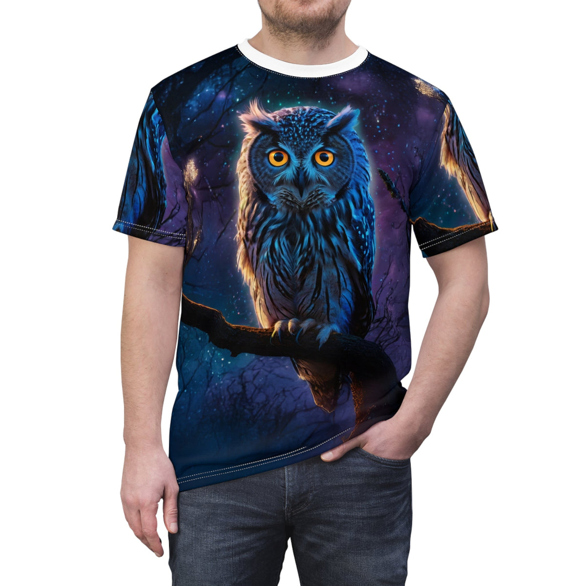 Enchanted Night Owl T-Shirt - ART OF ROYALS