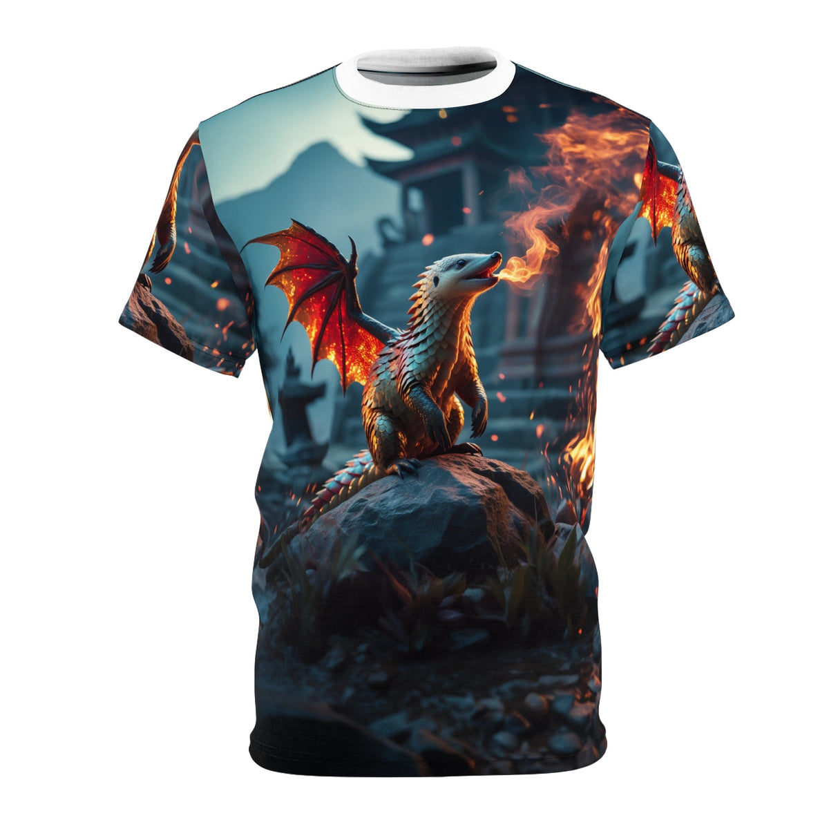 Fire Guardian Pangolin - ART OF ROYALS