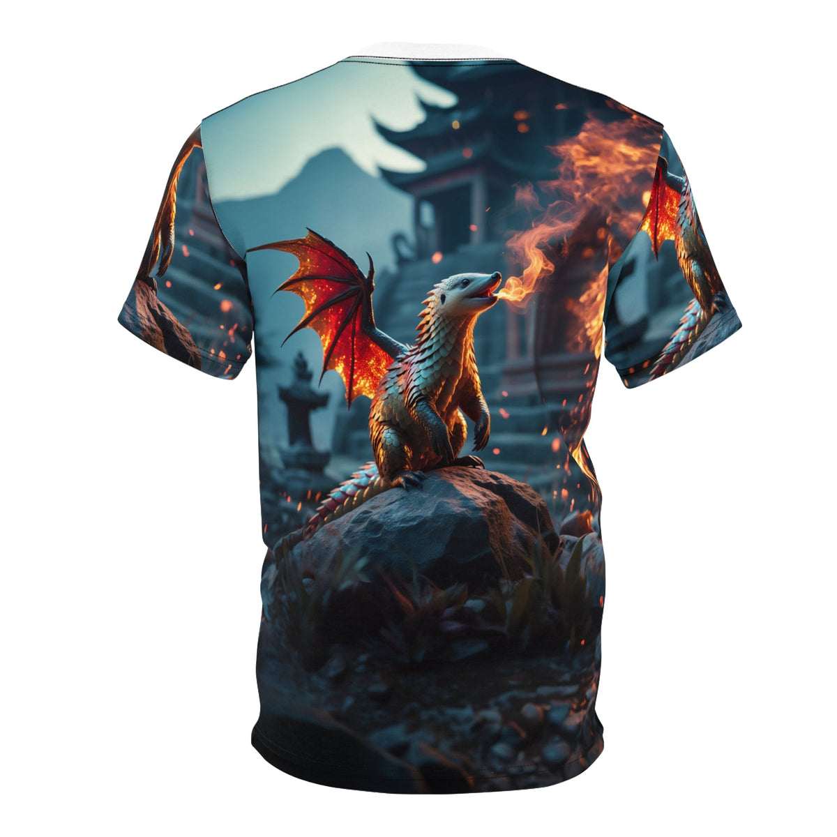 Fire Guardian Pangolin - ART OF ROYALS
