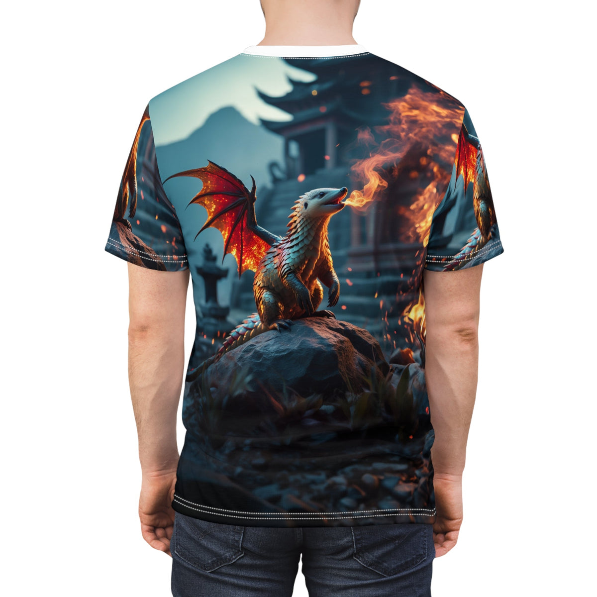 Fire Guardian Pangolin - ART OF ROYALS