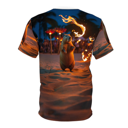 Firelit Capybara: Jungle Adventure Awaits - ART OF ROYALS