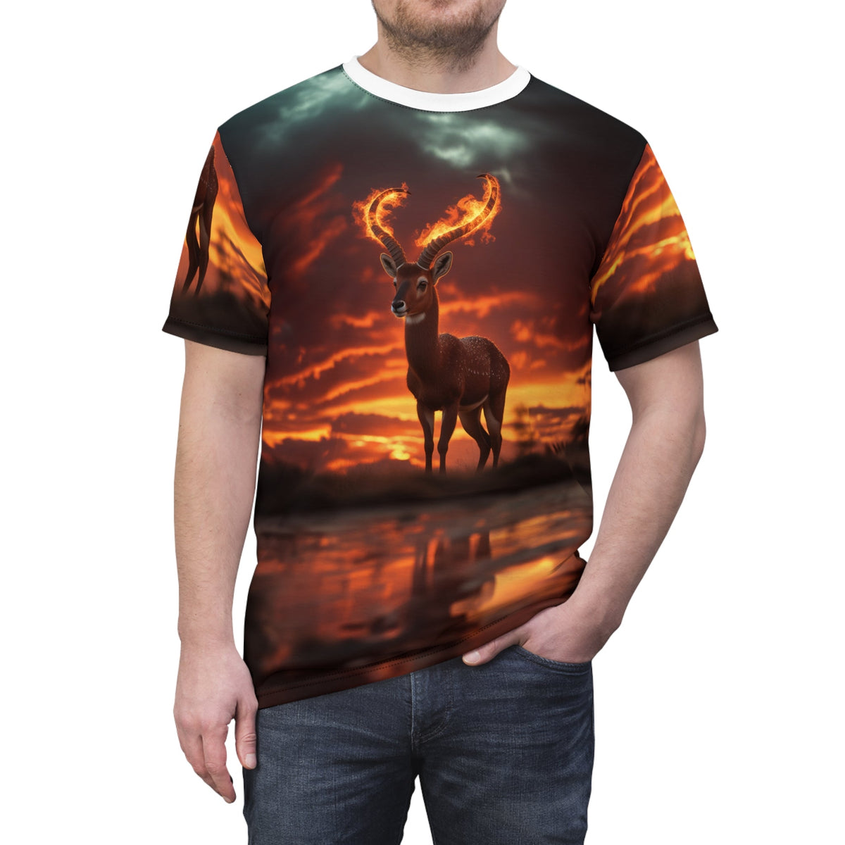 Flameborn Saola - ART OF ROYALS